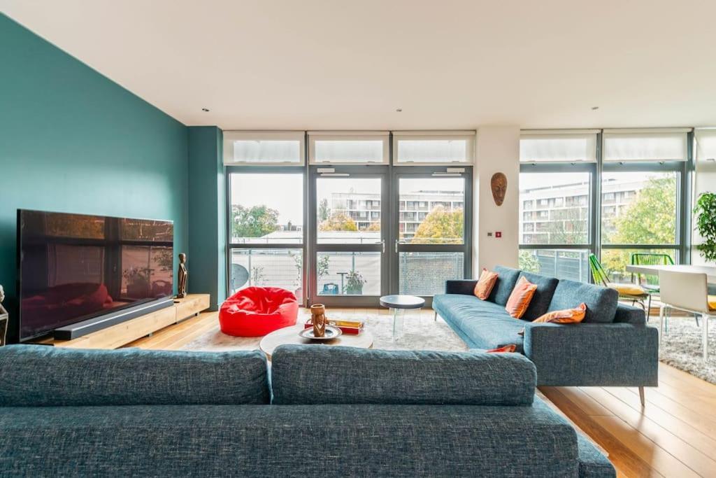 Luxurious Flat Sunny, Quiet, Design, Lift, Balcony Lejlighed London Eksteriør billede